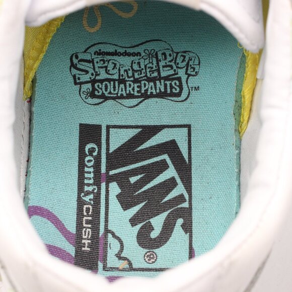VANS X Lowland CC SpongeBob Bubble Leather Men's Size 12 Casual Sneakers - Picture 10 of 11